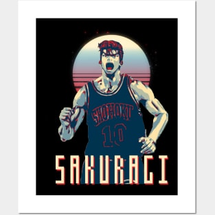 hanamichi sakuragi Posters and Art